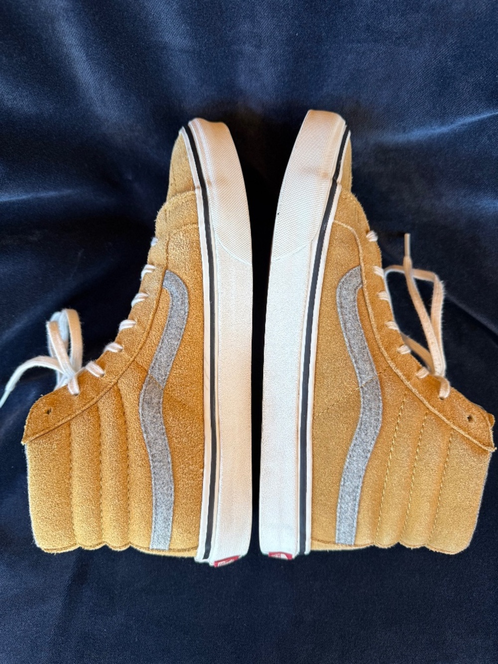 Suede High-top Vans 7.5M/9W